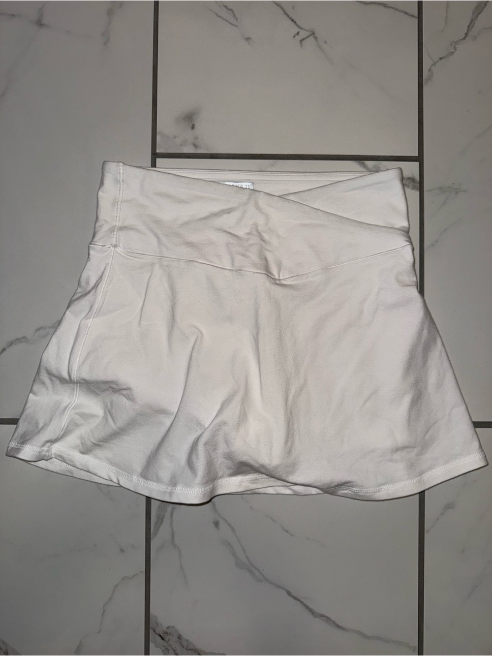 forever 21 white activewear skort NWT